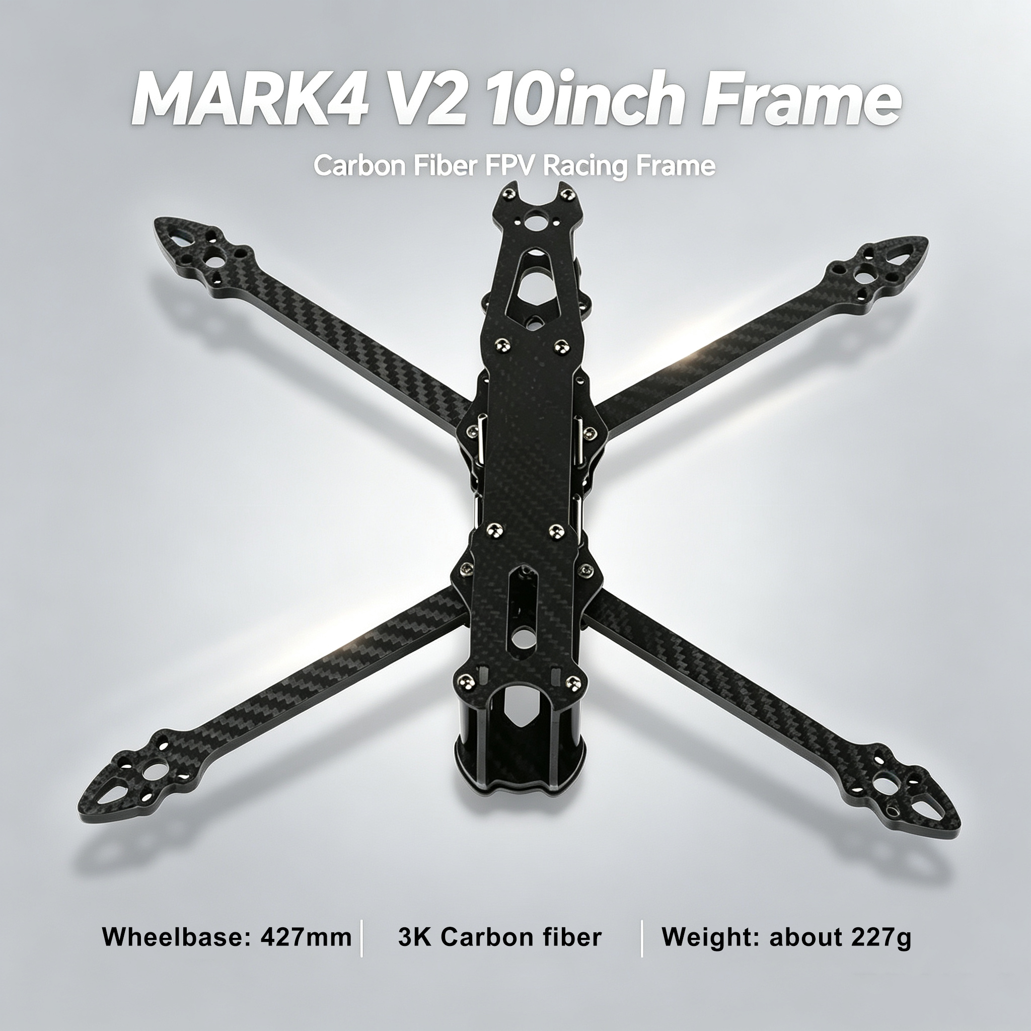 Fpv Drone Camera - MARK4 FPV Drone Carbon Fiber Frame