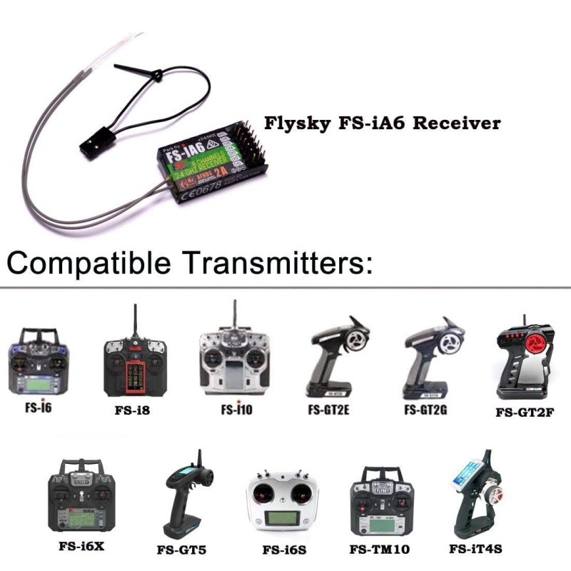 Flysky FS-IA6 Receiver 6CH Dua - Fpv Drone Battery recensione e prezzo