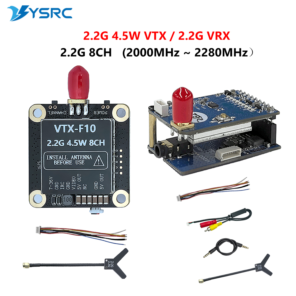 2.0-2.2G 4.5W VTX 8CH FPV Vide - Fpv Drone Transmitter recensione e prezzo