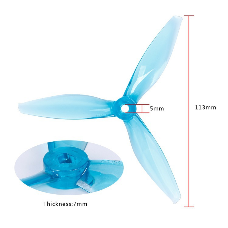 GEMFAN Freestyle 5144 5.1 Inch - Fpv Drone Propeller recensione e prezzo