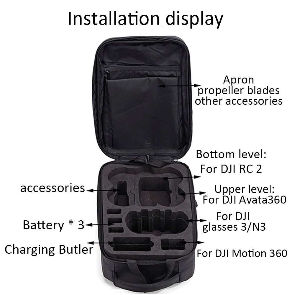 Drone Bag Crust Hard Shell Wat - Fpv Drone Bag recensione e prezzo