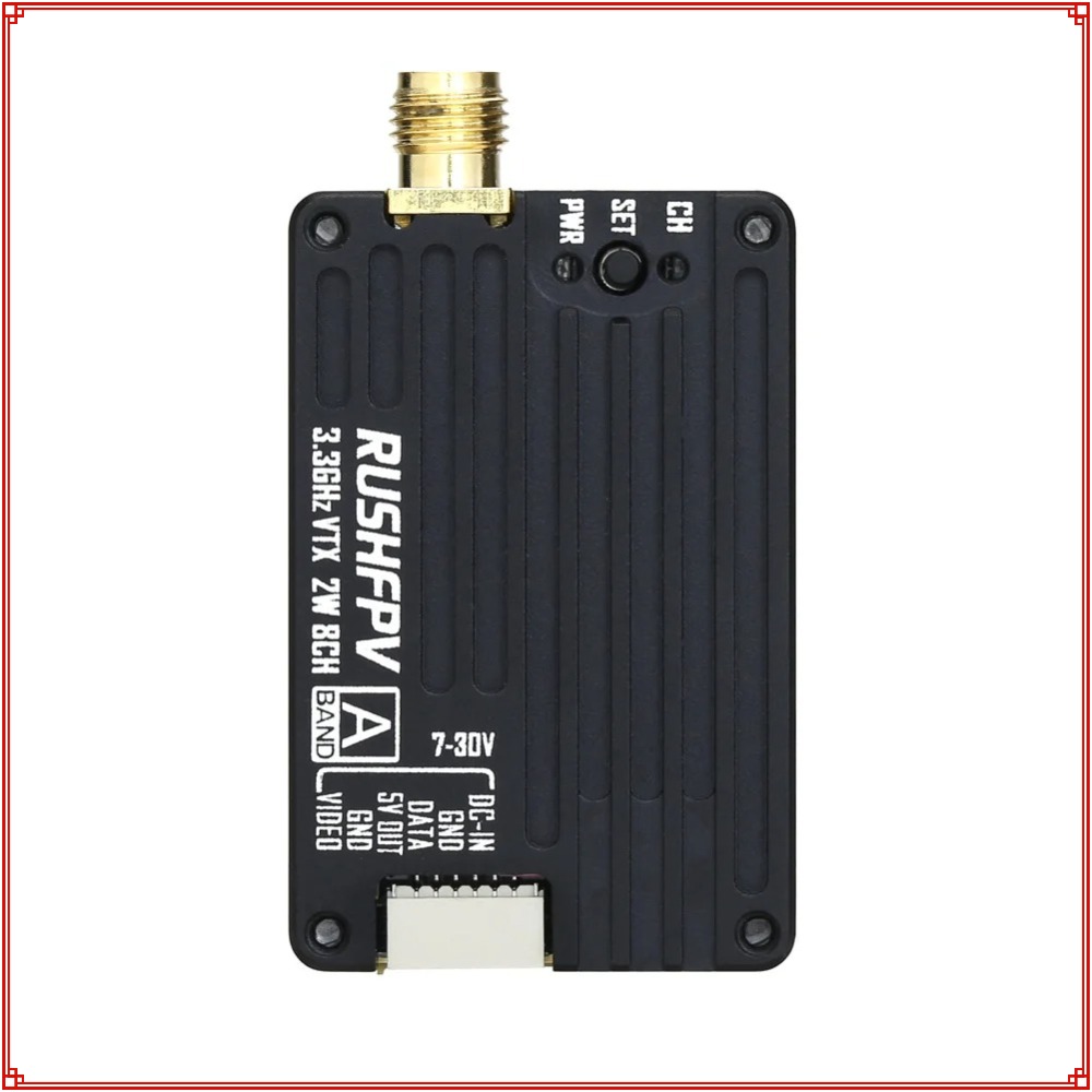 2026 New RUSHFPV 3.3G 2W VTX T - Fpv Drone Transmitter recensione e prezzo