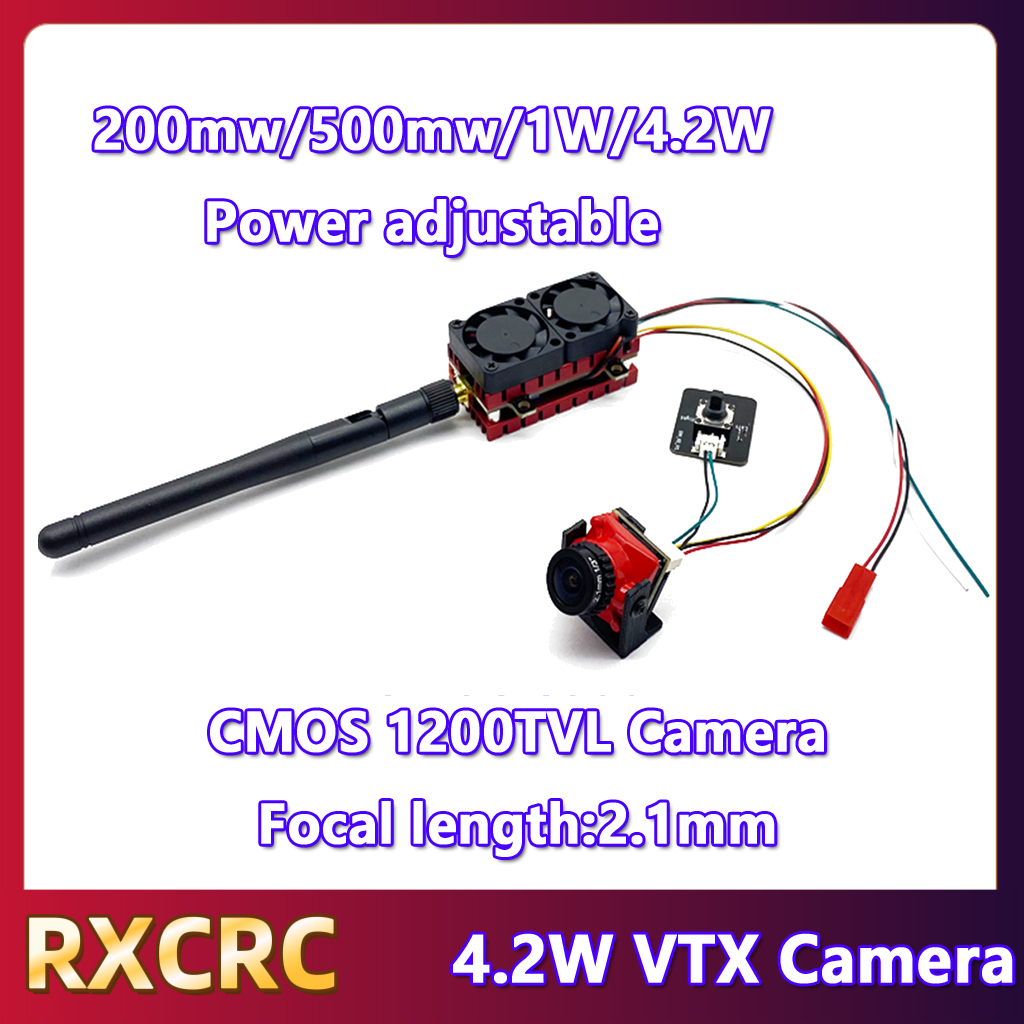 RXCRC 5.8G 48CH 4.2W High Powe - Fpv Drone Camera recensione e prezzo