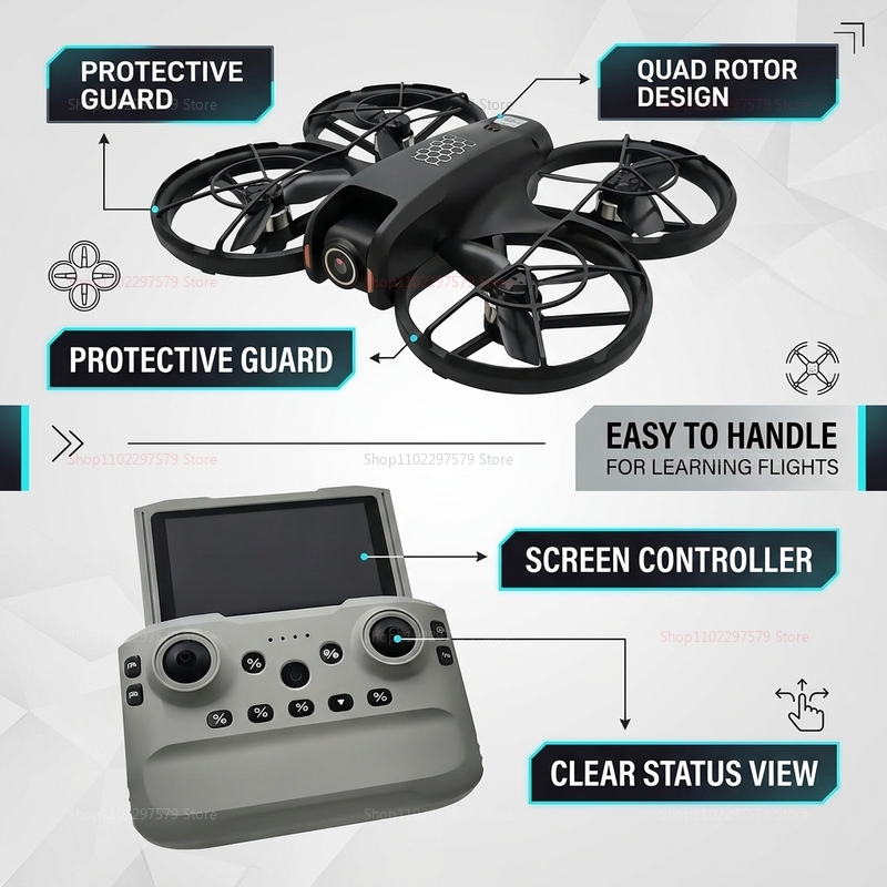 2026 New M5 Mini Drone 8K HD C - Fpv Drone Charger recensione e prezzo
