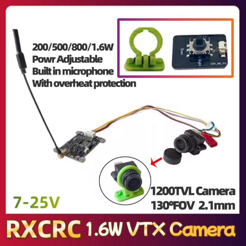 RXCRC 5.8G Module 48CH 1.6W VT - Fpv Drone Camera recensione e prezzo