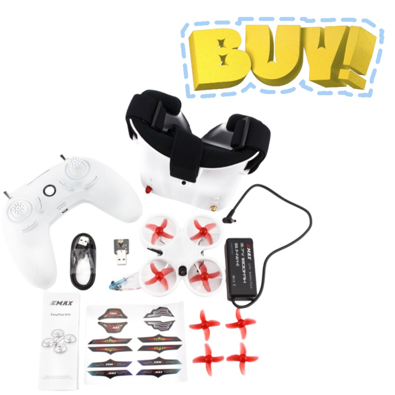 EMAX EZ Pilot 82MM Mini 5.8G I - Fpv Drone Goggles recensione e prezzo