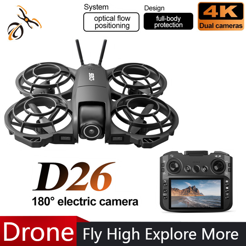 D26 Drone 4K Aerial HD 180° Ca - Fpv Drone Charger recensione e prezzo