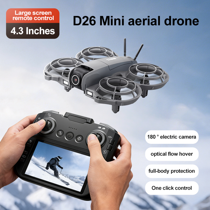 D26 Drone 4K Aerial HD 180° Ca - Fpv Drone Charger recensione e prezzo