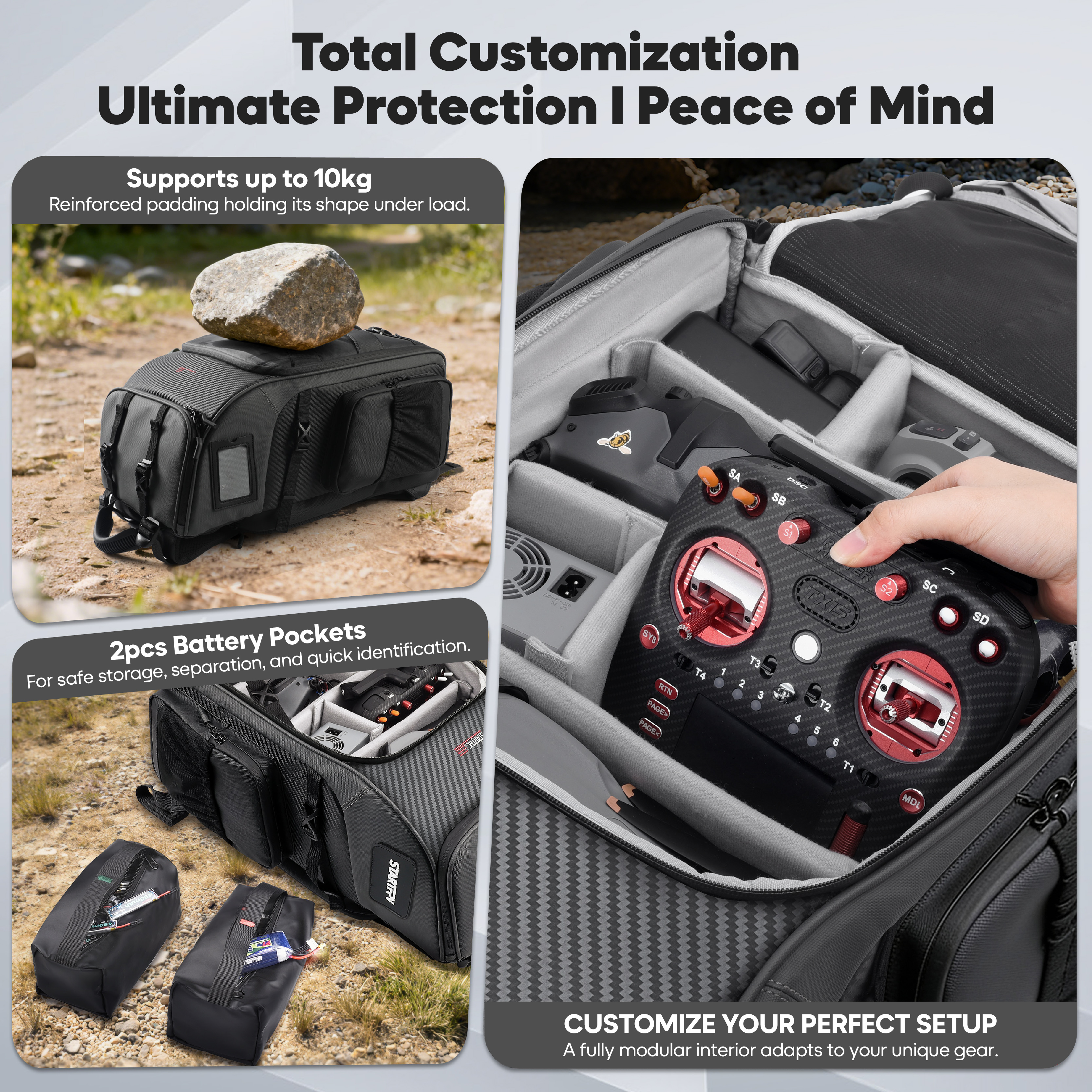 FPV Drone Backpack 40L Profess - Fpv Drone Bag recensione e prezzo
