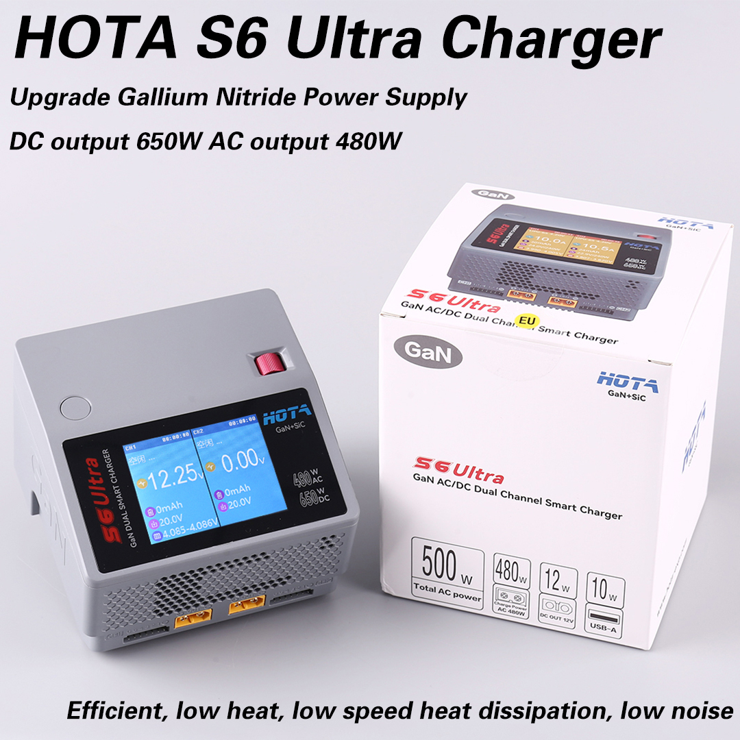 HOTA S6 Ultra Gallium Nitride  - Fpv Drone Charger recensione e prezzo