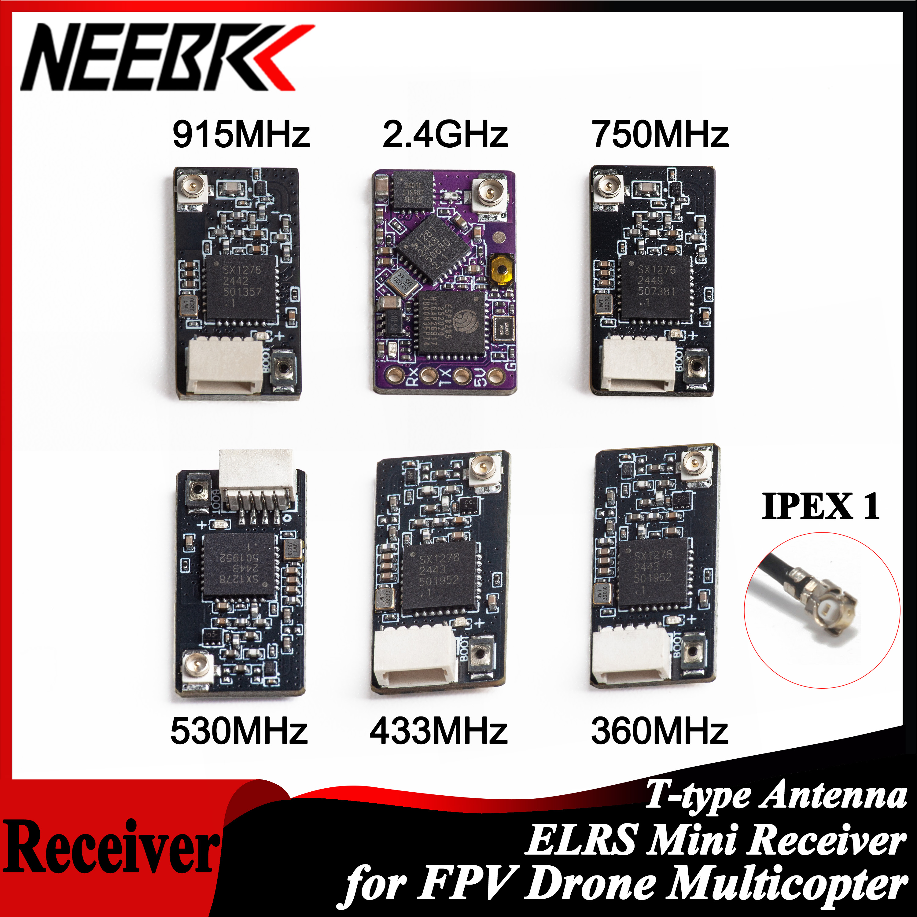 NEEBRC ELRS 2.4G/915Mhz/360Mhz - Fpv Drone Quadcopter recensione e prezzo