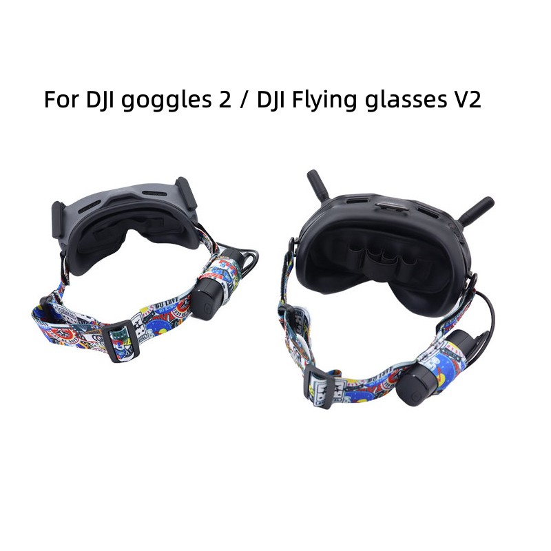 Goggles Head Strap Headband El - Fpv Drone Goggles recensione e prezzo