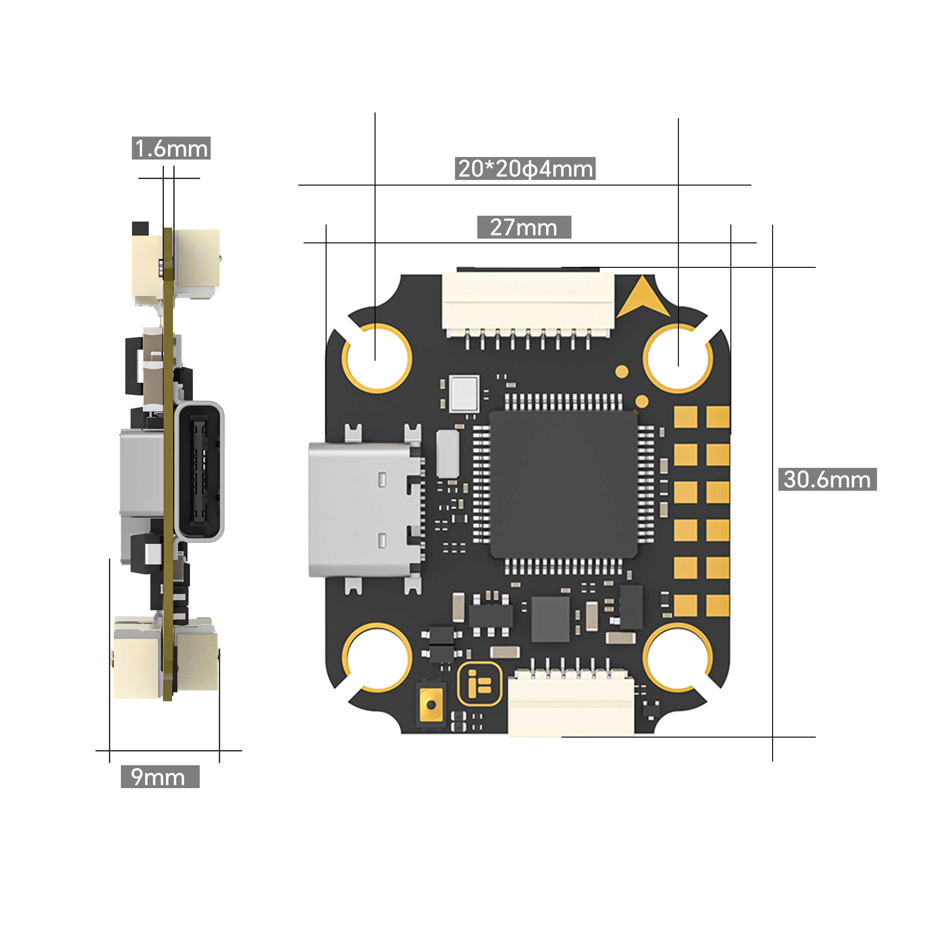 iFlight Borg F7 Mini Stack Fli - Fpv Drone Flight Controller recensione e prezzo