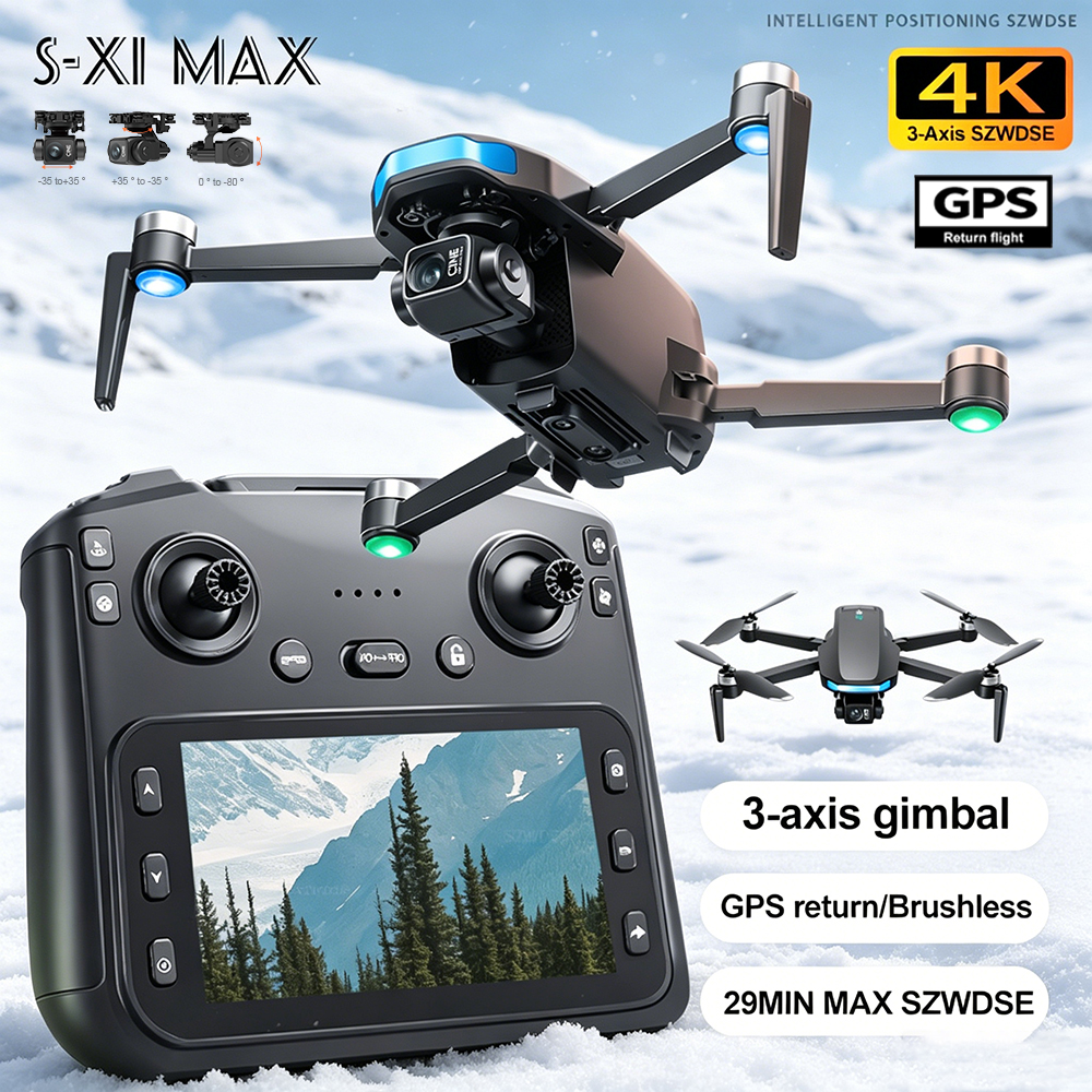 New S-X1 MAX Drone GPS 8K Prof - Fpv Drone Charger recensione e prezzo