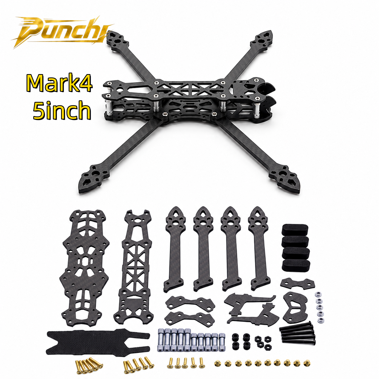 Mark4 5inch FPV Carbon Fiber F - Fpv Drone Quadcopter recensione e prezzo