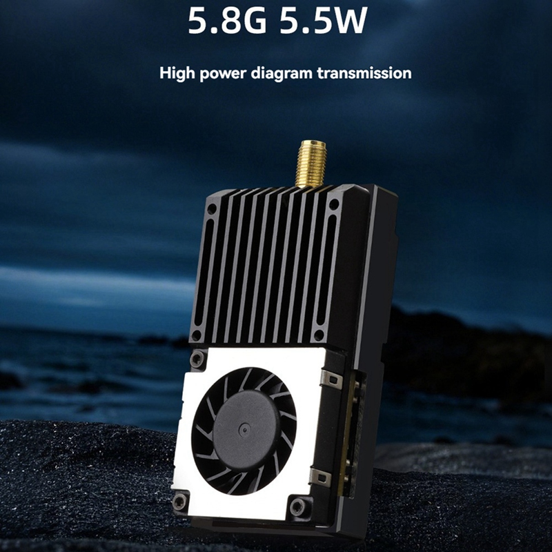 5.8G 5.5W VTX 64CH High Power  - Fpv Drone Transmitter recensione e prezzo