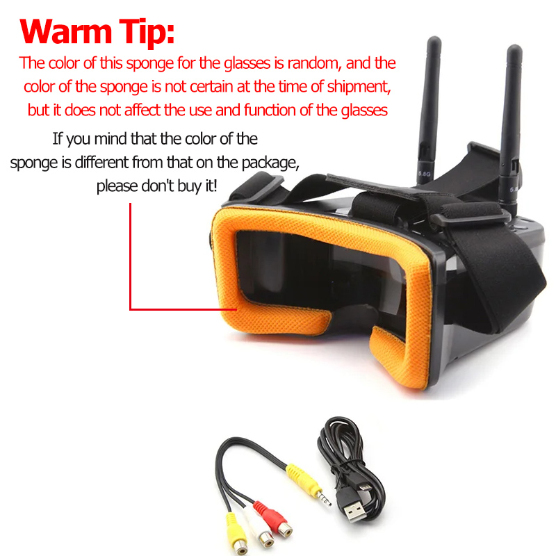 VR009 FPV Video Goggles 3Inch  - Fpv Drone Antenna recensione e prezzo