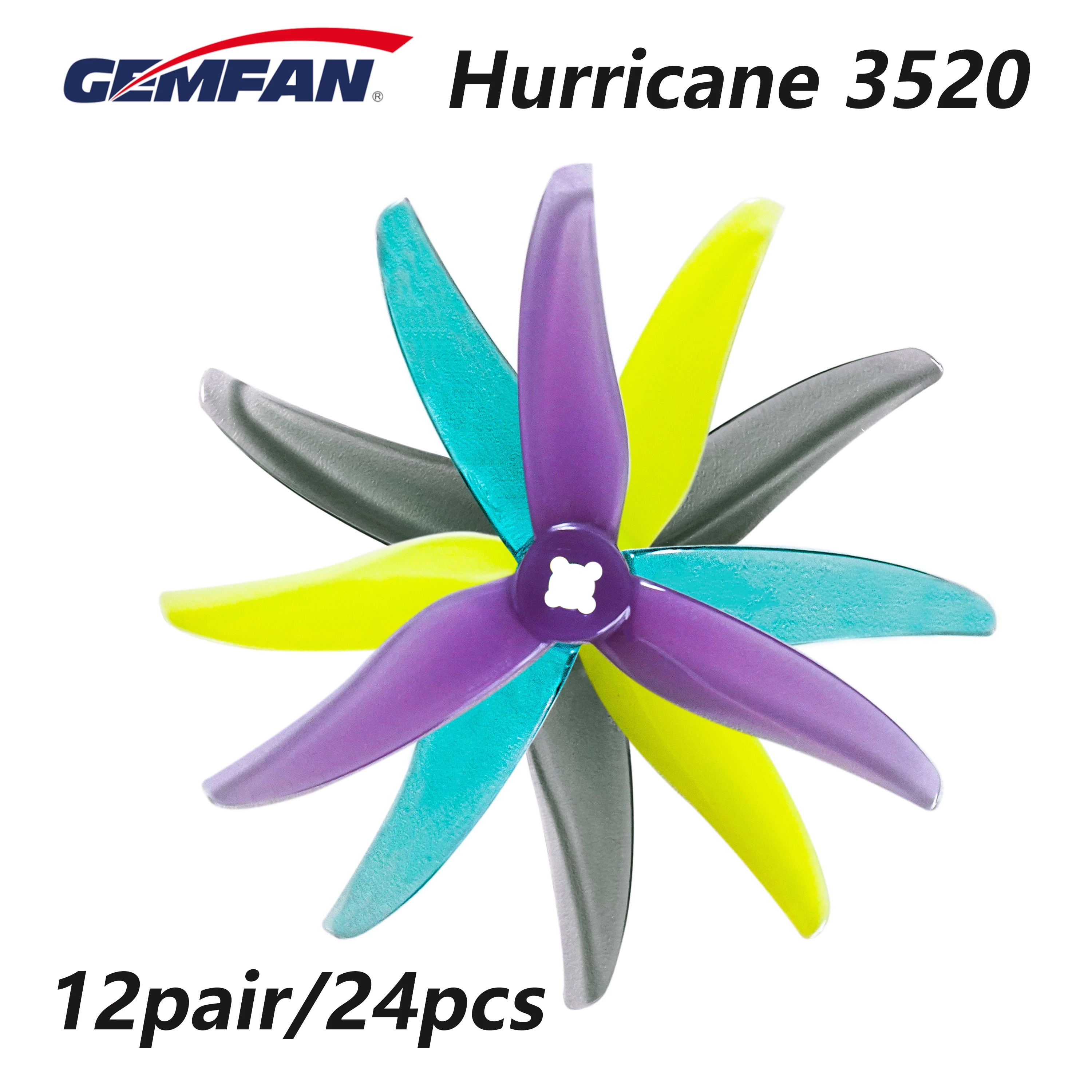 24pcs/12pairs Gemfan Hurricane - Fpv Drone Goggles recensione e prezzo